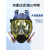 XMSJ防毒面具生化 全面罩喷漆化甲醛防粉尘全脸农药放毒头罩呼吸面罩 A8+3号盒防尘毒