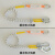 高空作业安全带双大钩五点式后背挂绳配件带缓冲包安全绳保险带绳 缓冲单大钩3米