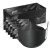 霍盛 霍尼韦尔低阻立体鱼型防护口罩三层 防飞沫花粉尘柳絮PM2.5 颜系列独立装20只 黑