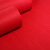 红地毯 婚庆地毯展会红毯一次性红地毯 展示地毯结婚用舞台用地垫 简易红1毫米厚(仪式过场使用) 3米宽50米(对折)