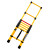 伟光（WEIGUANG） 绝缘梯子 YD-YGT 2米 鱼竿式伸缩人字梯 玻璃钢 电力工程施工专用便携式竹节梯