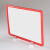 RFSZ 磁性安全标牌 仓储货架分区材料卡物资分类磁铁标签 红色 A6+双磁铁 15*10CM 2个/件