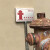 定制适用定制不锈钢烤漆标识牌室外消火栓提示牌单立柱警示牌插地式标示牌 定制 40x30cm