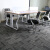 办公室地毯写字楼会议室简约商用方块毯公司满铺pvc拼接方格地毯泰禧阁 KC-2 1 平方米(50CMx50CM共4片)