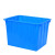塑料水箱方桶长方形蓄水储物箱加厚泡瓷砖水槽水桶服装厂大号大容 70K红色510*380*290mm