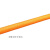 蛇皮网6mm三织加密型PET编织网尼龙网避震网护线网套线网管工业品 橙色