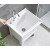 拖把池阳台小号陶瓷洗拖布池墩布池卫生间方形自动下水器 草绿色