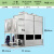 闭式冷却塔冷水塔工业注塑机不锈钢50吨100立方20吨密封中频炉30t 闭式冷却塔130吨