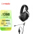 V-MODA XFBT2A-Crossfade 2 Wireless Codex Edition 专业DJ监听耳机CD级音质无线双模式头戴式蓝牙耳机 耳机(金属黑色)+耳麦(黑色)