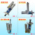气液增压缸STA/CPT/JRA/MPT80X100-10L-5T3T/50/150/200-15- MPT63X200-15-1T(进口油封)