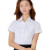 理联 LN-CS2021商务短袖衬衫工作服 白色 女款 尺码39