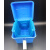 PP片架英寸架承载塑料硅片晶圆玻璃片清洗塑料传递器2至8英寸花篮 5英寸片架+盒子