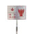 消防水泵接合器指示牌不锈钢标识喷淋水泵接合器标志牌20定做 通用接合器内容印好 30x20cm