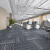 办公室地毯拼接方块卧室酒店工程商用台球厅防火阻燃加厚地垫耐磨 流光白色 加强沥青底(10平方)