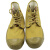 金步安 10KV绝缘电工鞋 CKF-JYX10-43# 劳保工作 帆布透气解放鞋 高帮黄色单鞋 43码