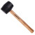 史丹利（STANLEY）木柄橡胶锤瓷砖安装防震锤子 胶锤16oz STHT57527-8-23