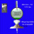 数显百千分深度表高精度0.001mm电子测深计深度尺钢板腐蚀深度规 百分12.7圆形16mm0.2尖测针