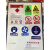 危险品中间仓信息栏公示牌牌贴纸定制 危化学品储存柜标签 整 套 120x80cm