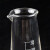 海斯迪克 HKCL-181 玻璃三角烧杯 加厚高硼硅耐高温锥形烧杯 带刻度三角烧杯 125ml