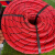 无弹力中国红高空作业安全绳蜘蛛人专用绳外墙清洗高空吊绳吊板绳 14毫米70米