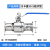 304不锈钢手动快装球阀卫生级316卡盘直通快接卡箍式球阀38 51 25 30432114寸轻型卡盘50.5