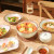 叮旦中式碗家用陶瓷碗套装精致饭碗汤碗高颜值碗碟碗筷餐具组合盘子碗 5.1英寸面碗
