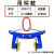大理石材夹具吊钳路沿石双人抬夹具搬运大板夹水泥板围墙吊装神器 P69-加厚吊环款6寸开口6-18