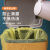 废物垃圾袋黄色诊所用大号废弃物加厚小号手提塑料袋 80*90平口袋特韧70L-50只