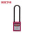 BOZZYS BD-G38 KA 电气工程安全挂锁76*6MM 尼龙绝缘锁梁 紫色通开型