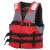 红蓝队长 8659成人游泳救生衣背心应急防汛马甲浮力大红色170斤以内