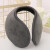 LISM晚上睡觉隔音耳罩 隔音耳罩可侧睡 睡眠睡觉用的隔音耳套防噪音 灰色1个