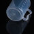 烧杯量杯50ml-5000ml毫升量杯加厚材质量筒塑料带刻度容量瓶 1000ML (1只)