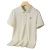 NK运动短袖T恤夏季修身男POLO薄款透气高尔夫网球翻领上衣年 雾蓝白色 M建议80105斤