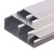 铝合金压线槽方形线槽 明装方形线槽铝合金线槽1米价 30*20