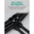 星期十 3X200黑500根 自锁式尼龙扎带绳捆绑扎线捆扎带塑料固定强力绑带定制