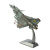 Jinwey歼10战斗机模型 迷彩涂装 1:30  训练模型  退伍纪念品