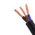 戴科中策 电线电缆RVV-300/500v-4*1.5²（100m）控制电缆聚氯乙烯护套铜芯电缆
