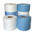 多用途工业大布吸水吸油纸无尘纸擦拭布无纺布蓝白色 蓝色A2525*35cm300片/盒