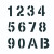 藏狐 藏狐 字漏板 制作镂空喷字模板喷漆模板刻漏数字母墙体空心字 定制