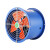 SF轴流风机220v强力管道式厨房专用工业通风机低噪声380V 254中速/220V管道式