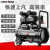 奥突斯无油静音空压机220v小型打气泵高压压缩机木工便携式打气机 550W-8L(带赠品) 款