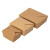稳斯坦 W7282 (50个)牛皮纸餐盒 外卖打包餐盒快餐轻食沙拉盒 5号1080ml