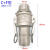 304不锈钢快速接头C型扳把式套装 C+EC+F 皮管软管插管水管接头 DN40CF一套304