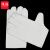 谋福（CNMF）劳保手套 双层电焊防滑耐磨焊工手套 （全衬24线双层白甲布） (10副装) 