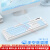 cut up轻奢品牌机械手感键盘鼠标套装台式电脑笔记本游戏USB有线 GX300有线键盘白蓝色 官方标配