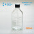 欧冕实验室进口Wheaton刻度培养基瓶透明玻璃试剂瓶密封样品瓶125/250/500/1000ml 实心盖（240280）[适配125-500ml]