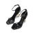 圣罗兰（YSL） 女士牛皮革YSL鞋跟一字带高跟鞋凉鞋 557679 0NPKK 1000 黑色 37