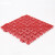 中环力安 加厚厨房卫生间浴室PVC防水防滑垫脚垫可拼接镂空隔水垫工程地垫  A 红色 30*30cm（4片装）特厚16MM