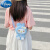 迪士尼（Disney）女童包包时尚硅胶解压挎包公主儿童宝宝背包可爱女孩小兔子斜跨包 小款粉色