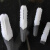 MEXEMINA膨胀管塑料胀管方型塑料膨胀管白色鱼鳞膨胀管M6窗帘胶塞新料方的 6*30mm加厚方管300只 无螺丝